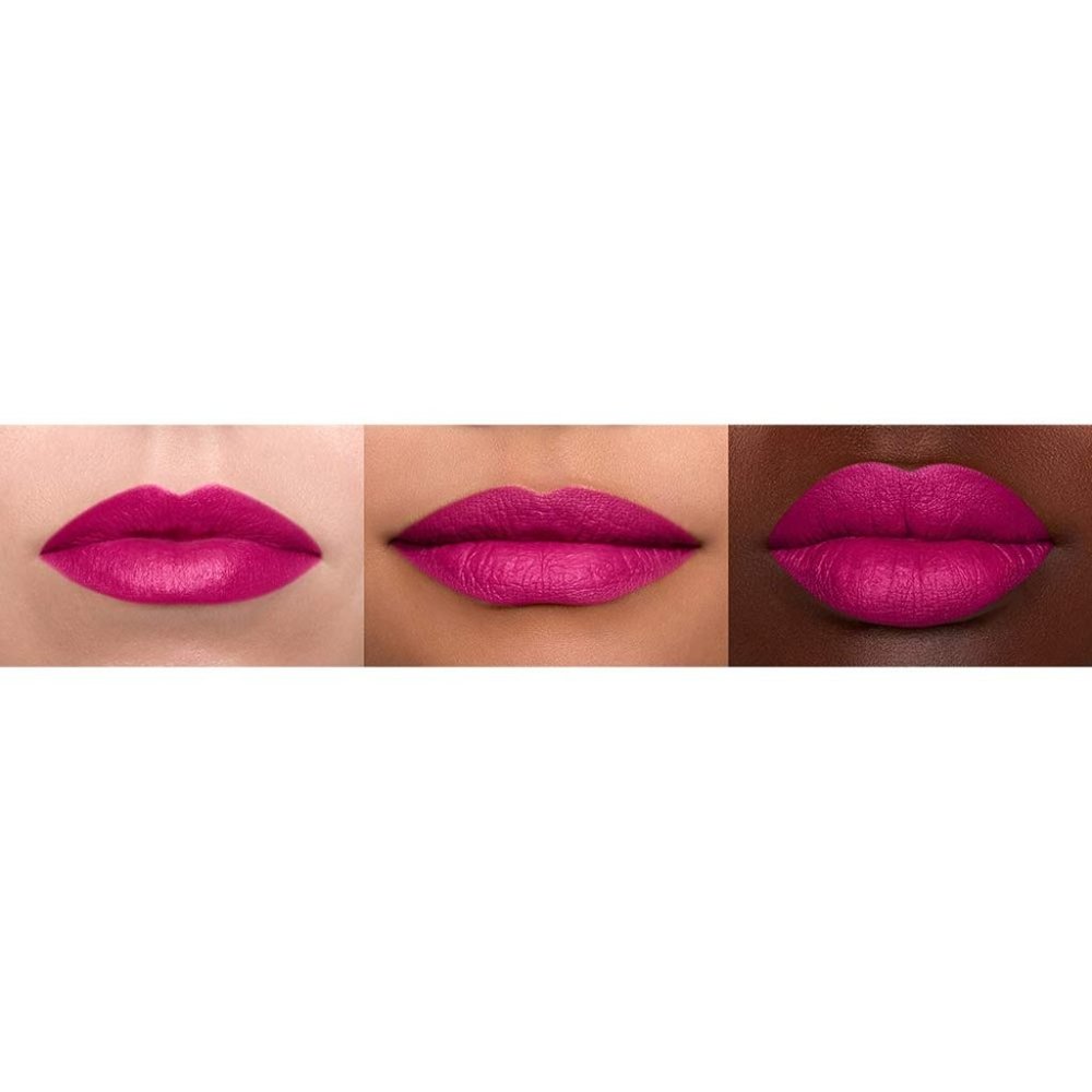 Suede Matte Lipstick CLINGER (Hot Pink) Lightweight Vegan NYX